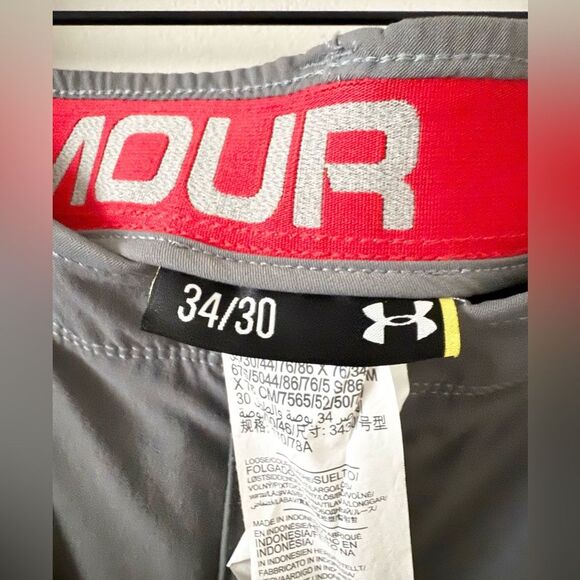 Under Armour Showdown Coach Active Pant in Gray - Size 34/30 - Picture 7 of 7